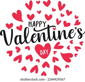 valentine's day vector illustration design