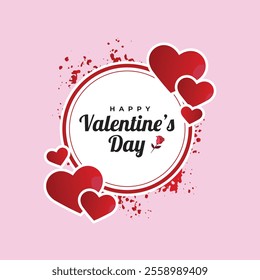 Valentines Day Vector Illustration Design