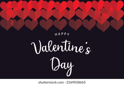 Valentines day vector illustration for poster, banner and postcard design.