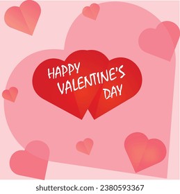 Valentines' day vector illustration and show love to your partner love