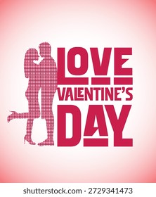 Valentine's Day vector illustration. Suitable for posters, billboards and digital media. 