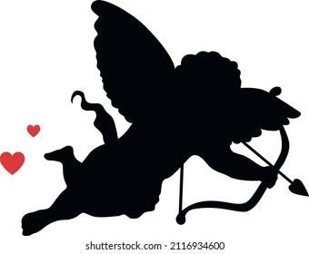 Сupid for Valentine's day vector, love