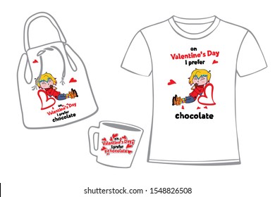 Valentine's Day vector picture gift