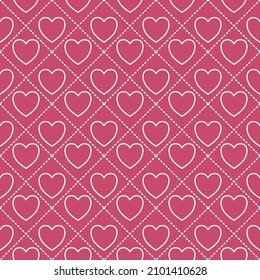 Valentine's Day vector, Seamless pattern, background, wallpaper
