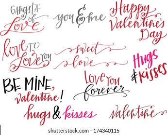 Valentine's Day Vector Set