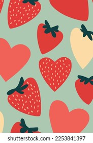 Valentine's Day Wallpapers: Romantic and Artistic Abstract Heart Backgrounds in Pink and Orange	
