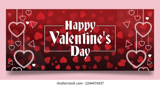 Valentine's day web banner for sale 