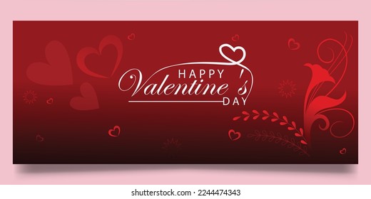 Valentine's day web banner for sale 