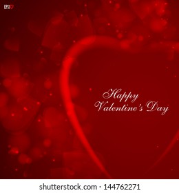 Valentine's day or Wedding background. Vector illustration. Eps 10.