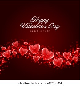 Valentine's day or Wedding vector background