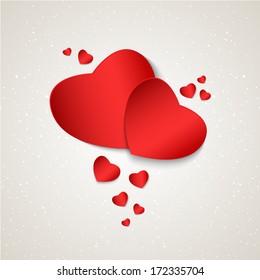 Valentine's day or Wedding. . Vector illustration