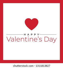 Valentine's day wish vector design concept