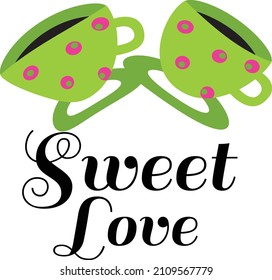 Valentines Day Wishes. Typography for print or use as poster, card, flyer or T Shirt