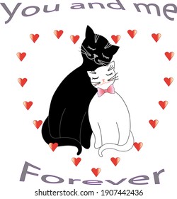 Valentine's Day,love, cats, lovely cats