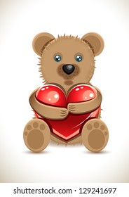 valentine's days bear