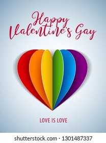 valentines daytime gay lgbt paper love heart greeting or invitation card template color happy love pink vacation star rainbow colourful party breathtaking abstract holiday background scene colorful re