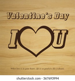 Valentine's day/Vector set vintage labels