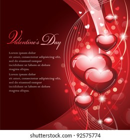 Diseño de San Valentín - EPS 10