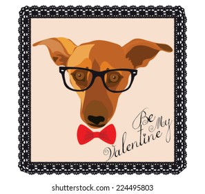 valentine's dog