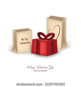 Valentine's gifts and present package	