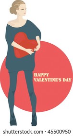 Valentine's girl