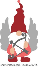 Valentines Gnome - Valentines Day Design