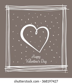 Valentine's greeting card