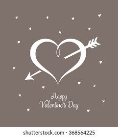 Valentine's greeting card