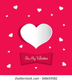Valentine's greeting card