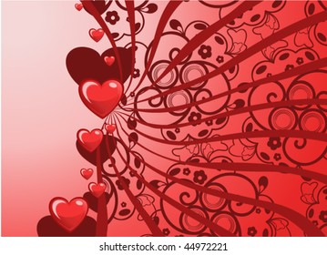 Valentines greeting card