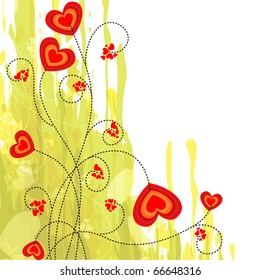 Valentines greeting card