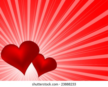 Valentine's greeting card background