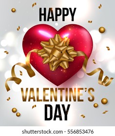 Valentines greeting card design. Vector eps 10 format