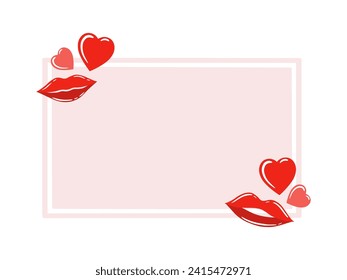 El fondo de San Valentín para la decoración