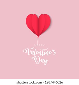 Valentines heart. Decorative heart background, Vector illustration.Wallpaper.flyers, invitation, posters, brochure, banners. - Vector
