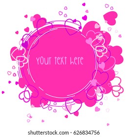 valentines heart frame