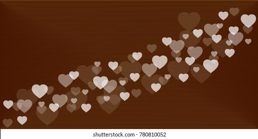 Valentine's Heart Japanese paper background