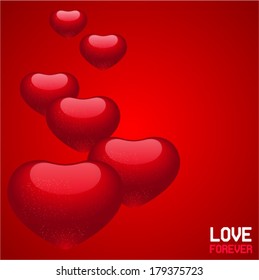 Valentines heart. Vector illustration