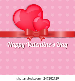Valentines heart. Vector illustration