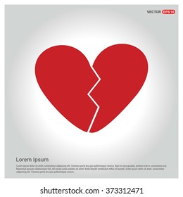 Valentines heart. Vector illustration.