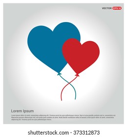 Valentines heart. Vector illustration.