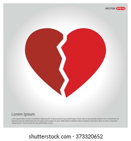 Valentines heart. Vector illustration.
