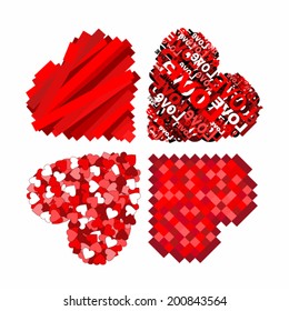Valentine's hearts 