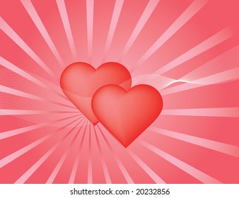 Valentines hearts