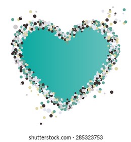 Valentines  of the hearts.Heart vector background.