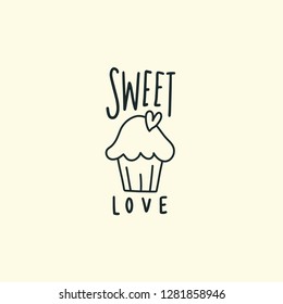 Valentine's Icon Illustrated Vector Graphic Download Template