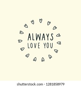 Valentine's Icon Illustrated Vector Graphic Download Template