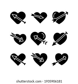 valentines icon or logo isolated sign symbol vector illustration - high quality black style vector icons
