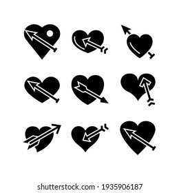 valentines icon or logo isolated sign symbol vector illustration - high quality black style vector icons
