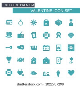 Valentines icon set